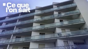 Une résidence à Brétigny-sur-Orge (Essonne) où une femme a été tuée, le mercredi 8 janvier 2025.