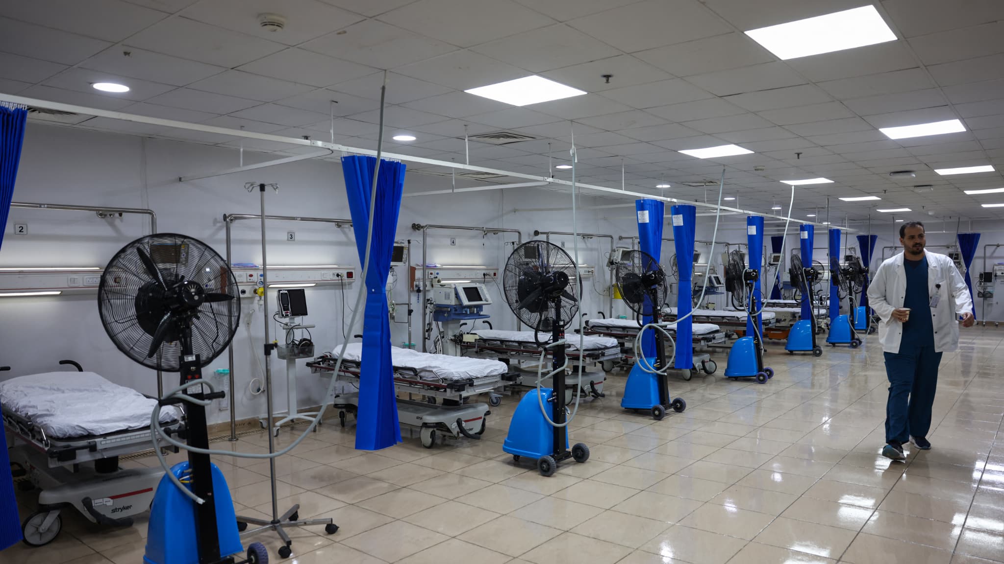 The Mina Emergency Hospital, in the Holy City of MECA, is preparing to welcome patients on June 1, 2025 The Mina Emergency Hospital, in the Holy City of MECA, is preparing to welcome patients on June 1, 2025