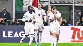 Manu Koné, Adrien Rabiot, Mattéo Guendouzi et Lucas Digne, le duo de la victoire des Bleus en Italie, 17 novembre 2024