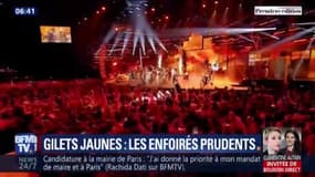 Pourquoi les Enfoirés restent prudents concernant les gilets jaunes ?