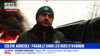 La colère de cet agriculteur n'est pas redescendue malgré le report de la signature du Mercosur