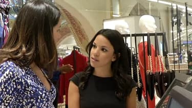 Joëlle Jakubowicz, 27 ans, est manager des ventes aux Galeries Lafayette Haussmann, à Paris. Neuf autres postes équivalents au sien ne trouvent pas preneur.