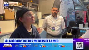 Normandie: Chloé, apprentie poissonière, explique son choix d'orientation professionnelle