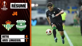 Résumé : Bétis 4-1 Aris Limassol - Ligue Europa (4ème journée)