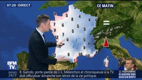 La météo pour ce samedi 11 novembre 2017