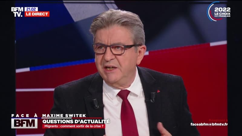 Jean-Luc Mélenchon: "Nous n'avons pas vocation à être les garde-barrières de l'Angleterre"