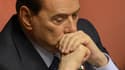 Silvio Berlusconi au Sénat à Rome en Italie le 30 avril 2013.