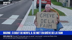 Marne: à bout de nerfs en raison du claquement incessant d'une plaque d'égout, il se met en grève de la faim