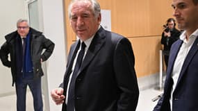 François Bayrou au tribunal de grande instance de Paris 