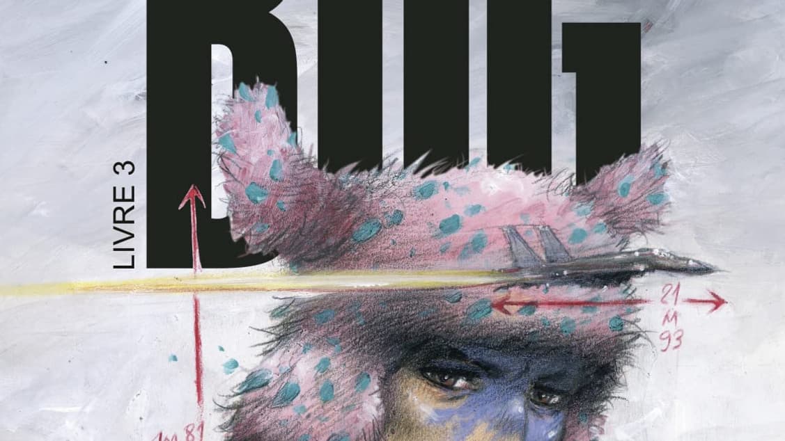 La couverture du tome 3 de "Bug" d'Enki Bilal La couverture du tome 3 de "Bug" d'Enki Bilal