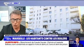 Deal à Marseille: "Il faut donner un peu plus de moyens pour travailler en matière de stups", selon Bruno Bartoccetti (Unité SGP Police)