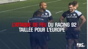 Champions Cup – L’attaque de feu du Racing 92 taillée pour l’Europe
