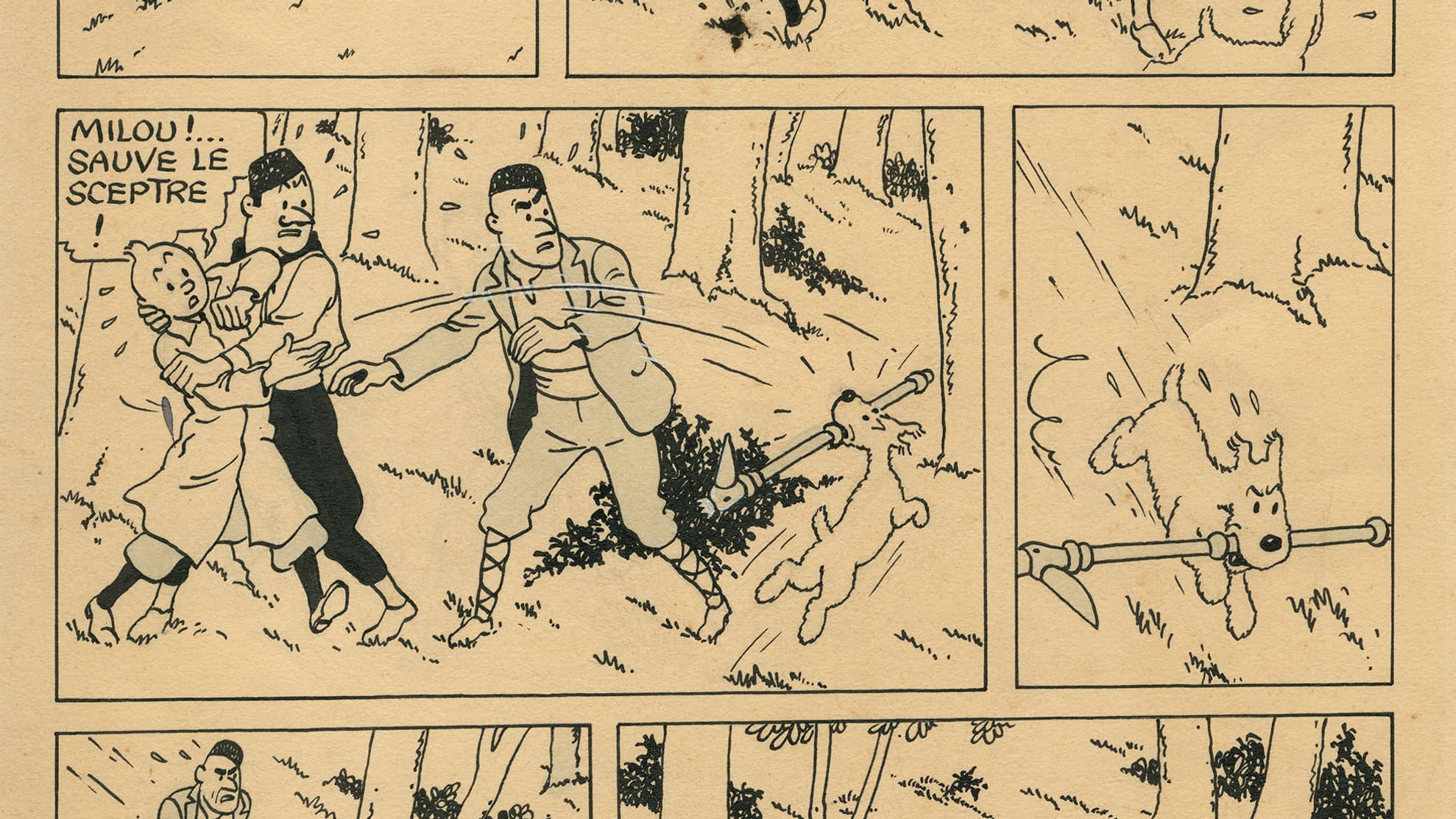 Le Sceptre d'Ottokar de Hergé - Tintin