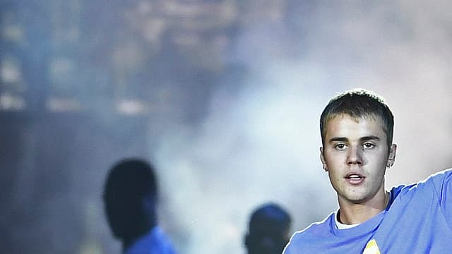 ustin Bieber en concert à l'AccorHôtels Arena de Paris, le 20 septembre 2016