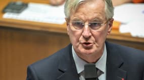 Le Premier ministre français Michel Barnier assiste à une séance de questions au gouvernement à l'Assemblée nationale, à Paris, le 26 novembre 2024