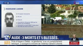 Attaques terroristes dans l'Aude: 1 assaillant, 3 morts et 16 blessés