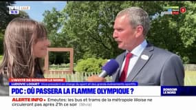 Flamme olympique dans le Pas-de-Calais: "une belle fête populaire" pour le vice-président du conseil départemental en charge du sport