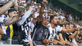 Les supporters de Besiktas en août 2024