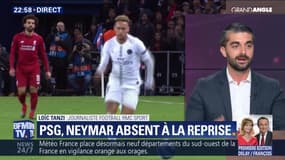 PSG, Neymar absent à la reprise