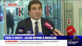 Christian Jacob: "On est pas du tout dans un sujet d'exclusion" de Renaud Muselier
