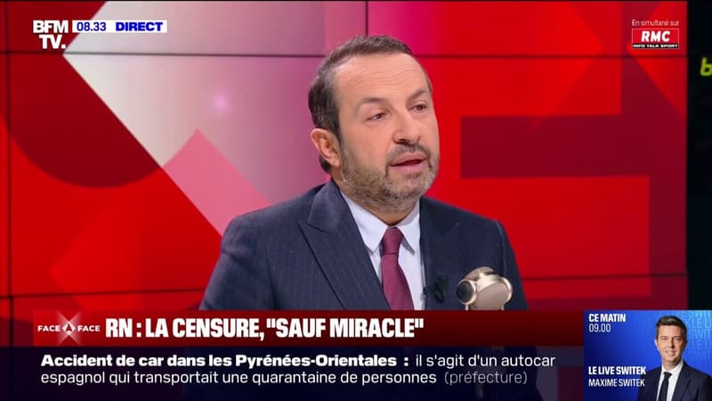 Menace de censure: pour Sébastien Chenu (RN), 