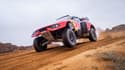 La voiture de Sébastien Loeb et Fabian Lurquin sur le Rallye Dakar, en Arabie saoudite le 3 janvier 2023
