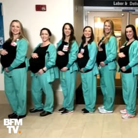 Baby boom dans une maternité américaine : neuf infirmières sont enceintes