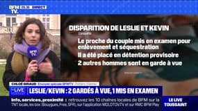 Disparition de Leslie et Kevin: un ami du couple mis en examen pour "enlèvement et séquestration"