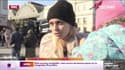 Hannah a pu fuir Marioupol et est aujourd'hui réfugiée à Lviv