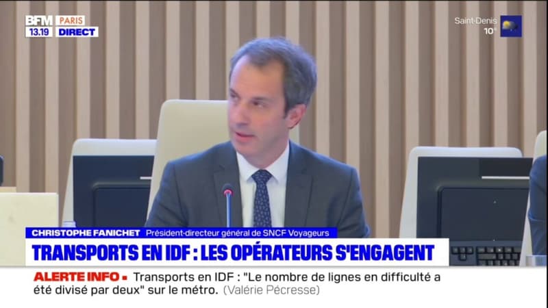 Transports franciliens: la SNCF reconnaît des difficultés "sur certaines lignes"