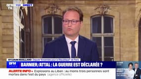 Gouvernement Barnier: pas de majorité relative "sans le groupe central ", selon Sylvain Maillard, député Renaissance