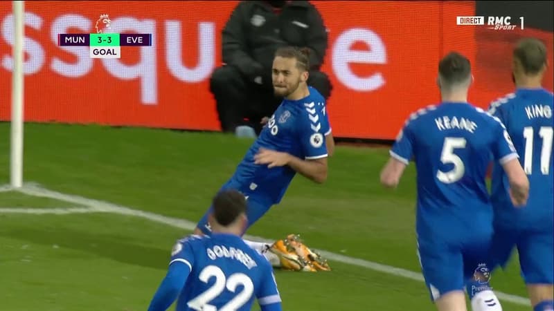 Manchester United repris sur le fil par Everton, match nul spectaculaire
