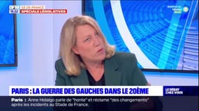Paris: Danielle Simonnet, candidate Nupes dans le 20e, appelle à voter pour elle pour "faire en sorte qu'Emmanuel Macron ne nous impose pas 5 ans de plus de sa politique de souffrance sociale"