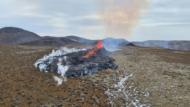 Secousses sismiques, fissure de 15km de long: pourquoi le volcan Fagradalsfjall inquiète l'Islande