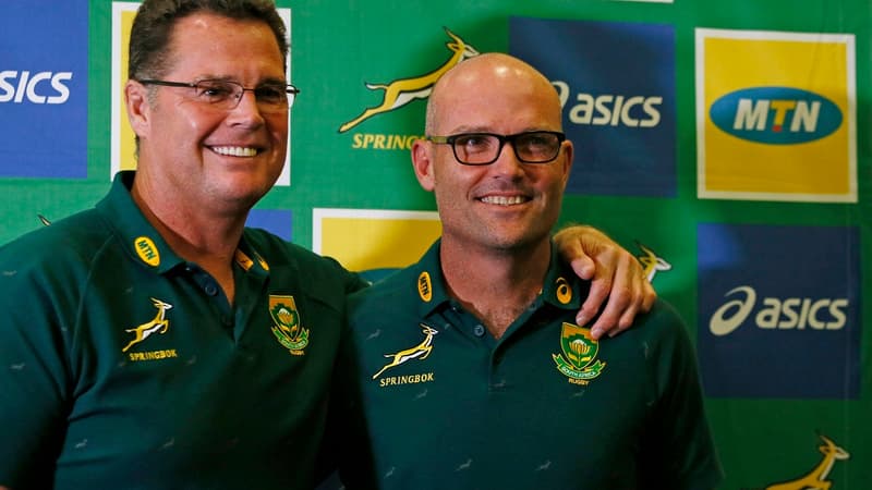 Rassie Erasmus et Jacques Nienaber
