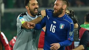 Gianluigi Buffon et Daniel De Rossi 