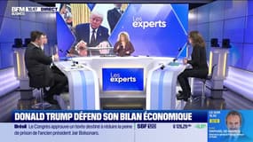 Trump défend son bilan économique 