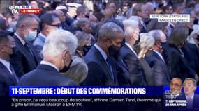 Les images de la première minute de silence à New York en hommage aux victimes du 11-Septembre