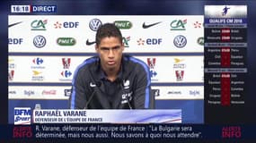 R. Varane dresse un parallèle entre Zidane et Deschamps