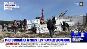 Cruis: les travaux du parc photovoltaïque sont suspendus après le dépôt de plusieurs plaintes