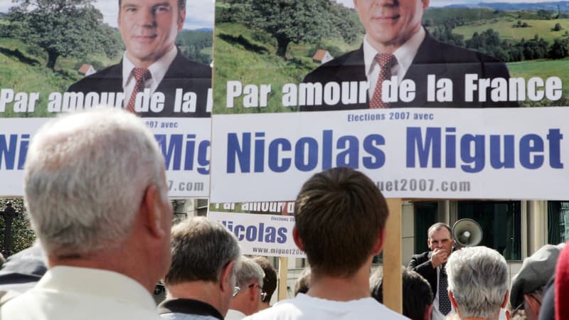 Nicolas Miguet en meeting en 2007