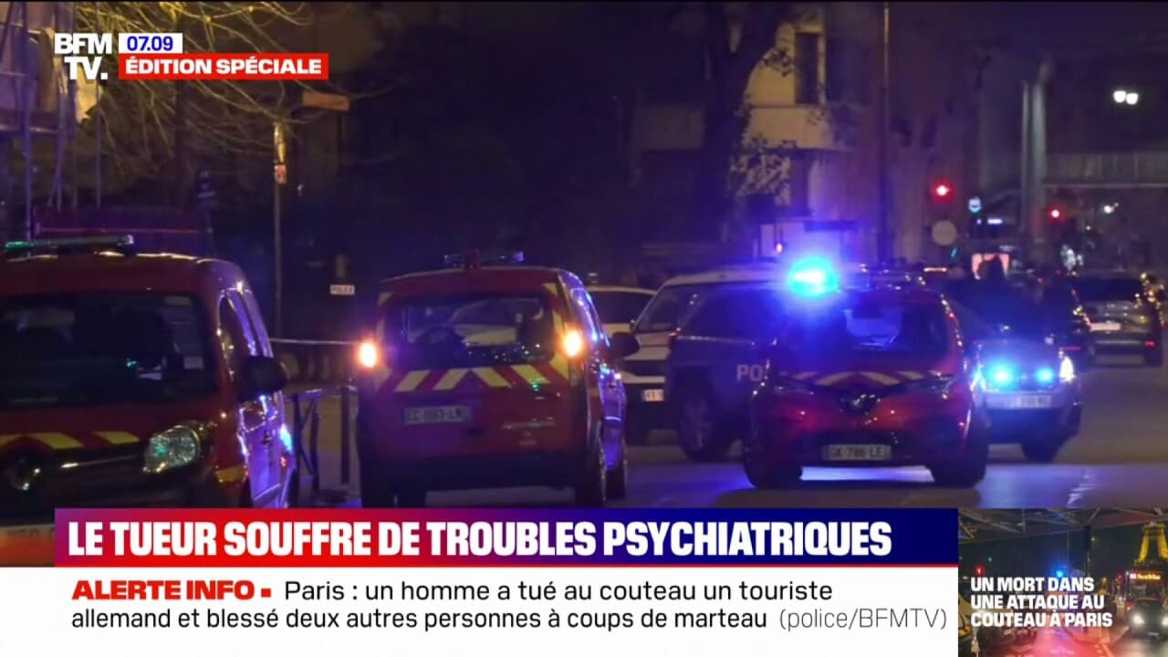 Attaque Au Couteau à Paris Lassaillant Souffre De Troubles