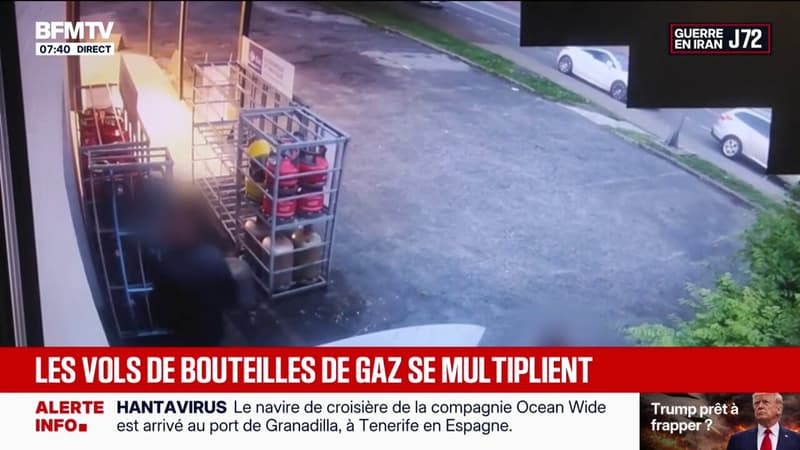 Avec l'envolée des prix de l'énergie, les vols de bouteilles de gaz se multiplient