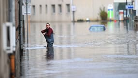 Après la tempête, les inondations comme à Morlaix, en Bretagne.