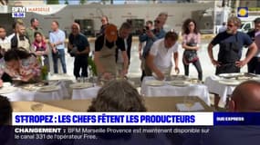 Saint-Tropez: les chefs mettent les producteurs à l'honneur