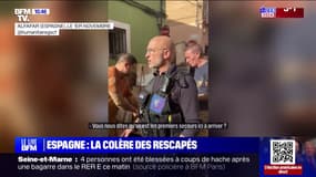 Espagne: à Alfafar, "nous étions les premiers sur place", explique Gentil De Passos (Groupe de secours catastrophe français)