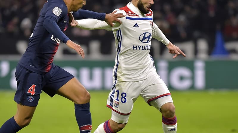 Nabil Fekir face à Thilo Kehrer