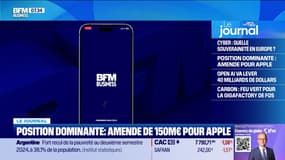 Position dominante : amende de 150 millions d'euris pour Apple