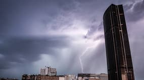 Des orages à Paris le 25 juin 2025.