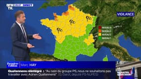 Des fortes rafales de vent dans le nord-ouest ce mercredi et de la pluie sur une large partie du pays 
